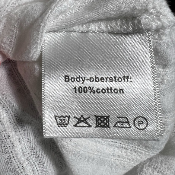 Lieblingsstuck Love Boho Hippie Embroidered White Cotton Blouse Shirt Top S 36 - Picture 7 of 10